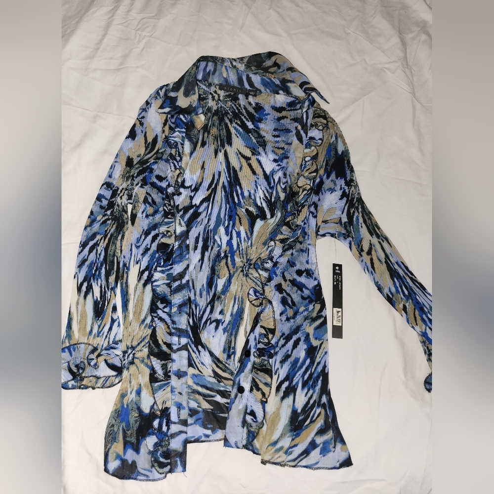 Sioni Multicolor Abstract Blouse*